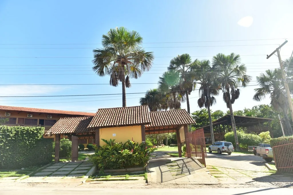 Entrada da pousada
