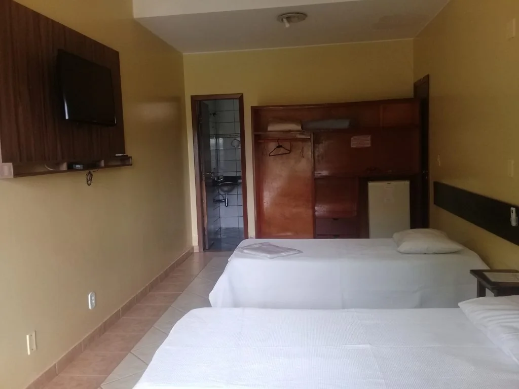 Quarto com camas individuais